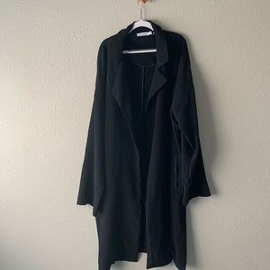 Black Lush Robe or Duster .